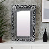 bone inlay mirror, inlay wall mirror