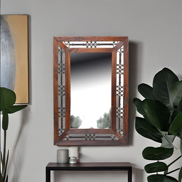 solid wood mirror frame, wooden mirror frame