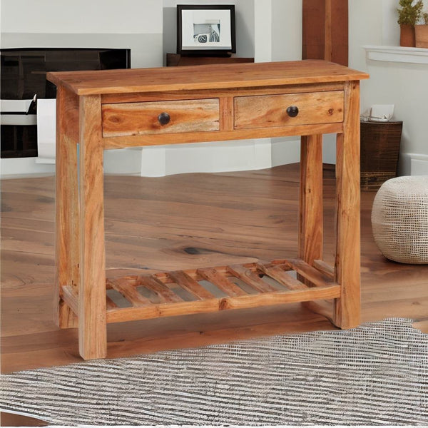 vintage console table