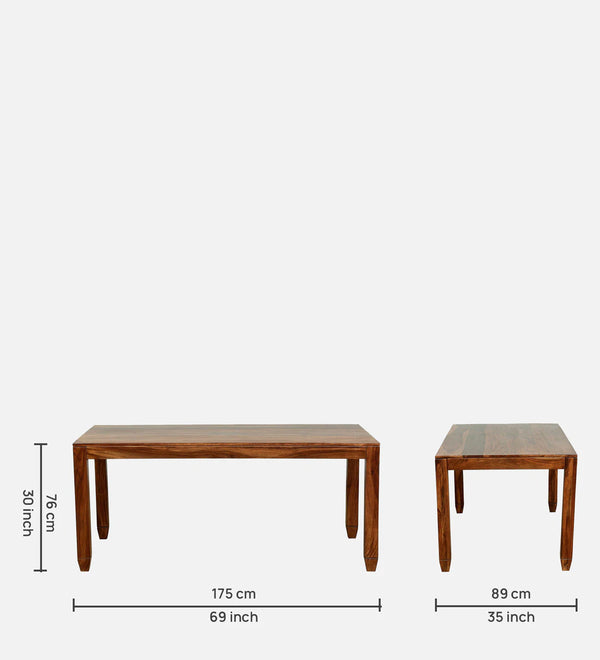 Classic Solid Wood 8 Seater Dining Table Set