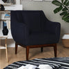Living Room / Bedroom Single Seater Couch ( wood & fabric )