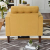 Wood and Fabric Accent Sofa Chair ( Single Seater )
