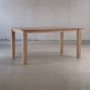 Modern SolidWood Dining Table in Natural Finish