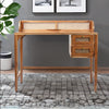 Modern Rattan Mango Solid WoodStudy Table