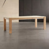 Modern SolidWood Dining Table in Natural Finish