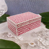 Mother of Pearl Solid Wood and Bone Jewelry Box