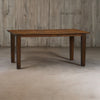 Modern SolidWood Dining Table in Brown Finish
