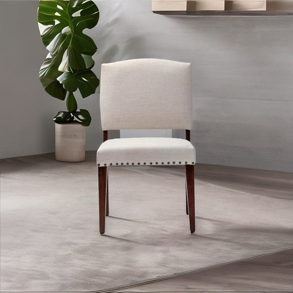 ClassicSheesham Solid Wood and Fabric Dining Chair