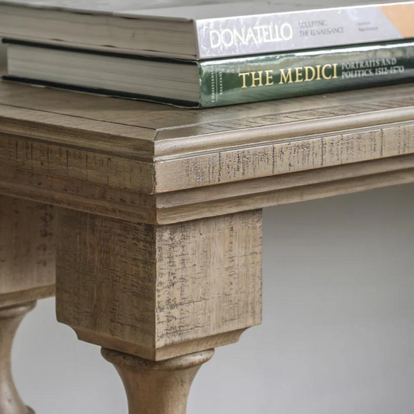 Classical Bobbin Solid Wooden Console Table