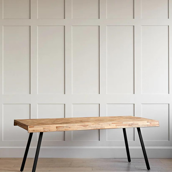 Antalya Modern Recycled 6 Seater Dining Table