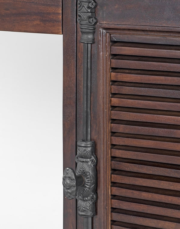 Solid Wood Study Table / Brown Natural Tone