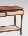Solid Wood Console Table with Drawers