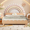 Kids Soft Padded Rainbow Bed