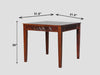 Classic Solid Sheesham Wood 4 Seater Dining Table Set