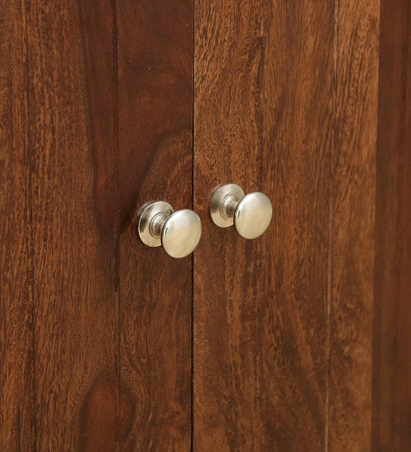 Wooden Shoe Cabinet In Provincial Teak Finish