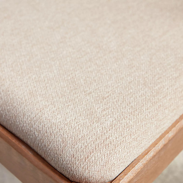 Antakya Modern Solid Wood 4 Seater Round Dining Table Set