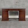 Solid Wood Study Table / Brown Natural Tone