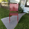 Industrial Metal Garden Table and Chairs Set