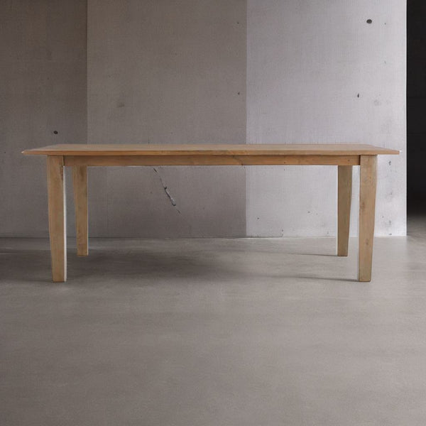 Modern SolidWood Dining Table in Natural Finish
