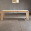 Modern SolidWood Dining Table in Natural Finish