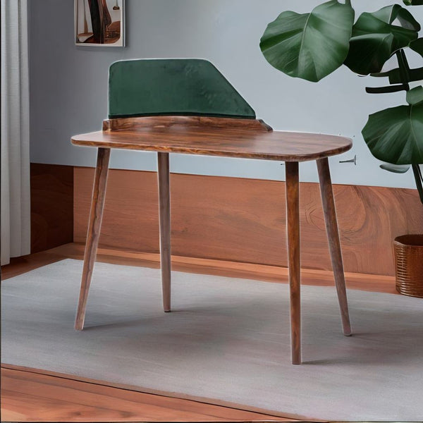 Classic Sheesham Solid Wood Study Table - Brown Finish