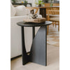 Modern Black Accent End Table