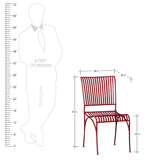 Industrial Metal Garden Table and Chairs Set