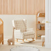 Kids 2 in 1 Gingham Nursery Chair