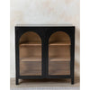 Classic Arch Cabinet In Black