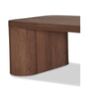 Modern Clean Solid Walnut Coffee Table