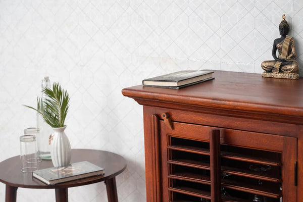 Mango Wood Tall Cabinet: Maximizing Storage and Organization in Style