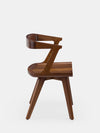 Modern Solid Wood Dining Arm Chair