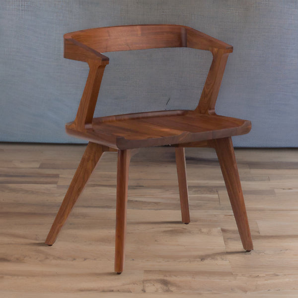 Modern Solid Wood Dining Arm Chair