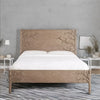 Viola Luxury Hand Carved Solid Wood Bed - All Sizes