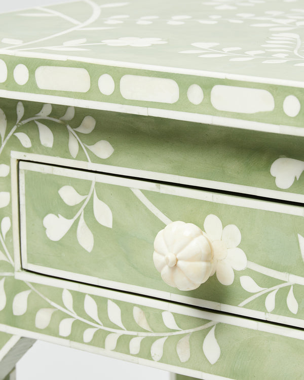 Greeni Bone Inlay console table