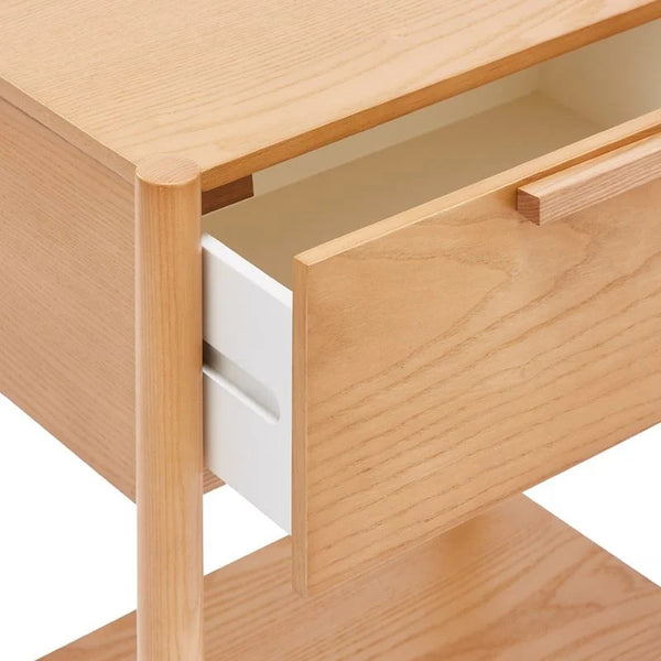 Solid Natural Kids Bedside Table