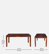 Classic Solid Wood 8 Seater Dining Table Set