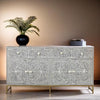 Bone Inlay Floral Sideboard