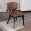 Classic Sheesham Wood & Leather Dining Chair