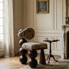Aberdeen Solid Wood and Fabric Lounge Chair
