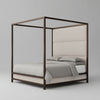 king size poster bed, wooden poster bed