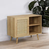 Achrol Rattan Wood Cabinet