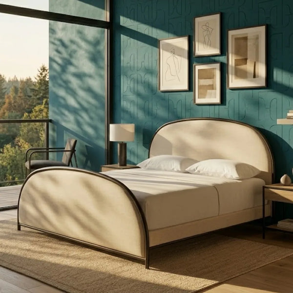 Modern platform all sizes bed