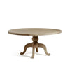 Adele Solid Wood 6 Seater Round Dining Table