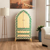 Ajmeri Hand Painted Cabinet