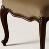 Akureyri Solid Wood Upholstered Bench
