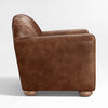 Albany Leather Accent Chair