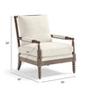 Alexandra Solid Wood Arm Chair