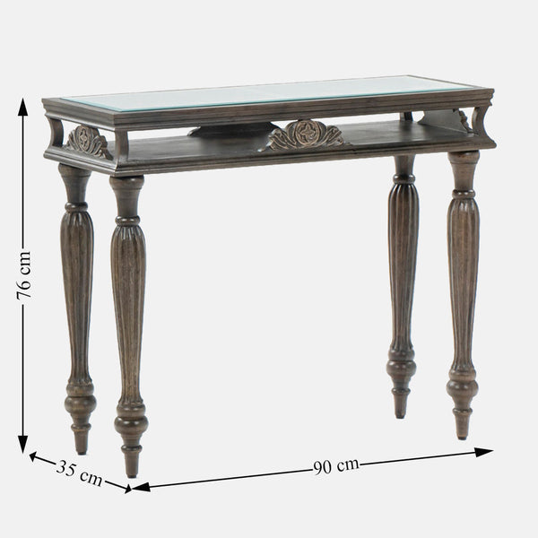 Alton Classic Sheesham Wood Modern Console table
