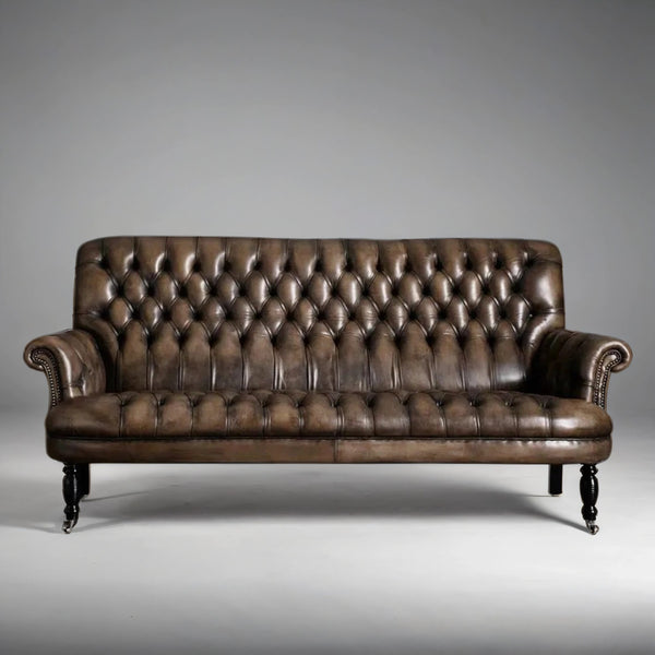 Alton Vintage Leather 3- Seater Sofa